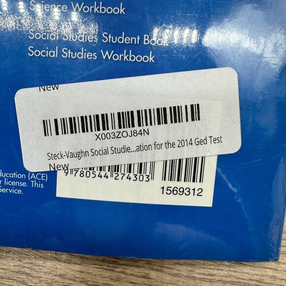 Steck-Vaughn GED: Test Preparation Student Book Social Studies 2014 - Picture 8 of 11